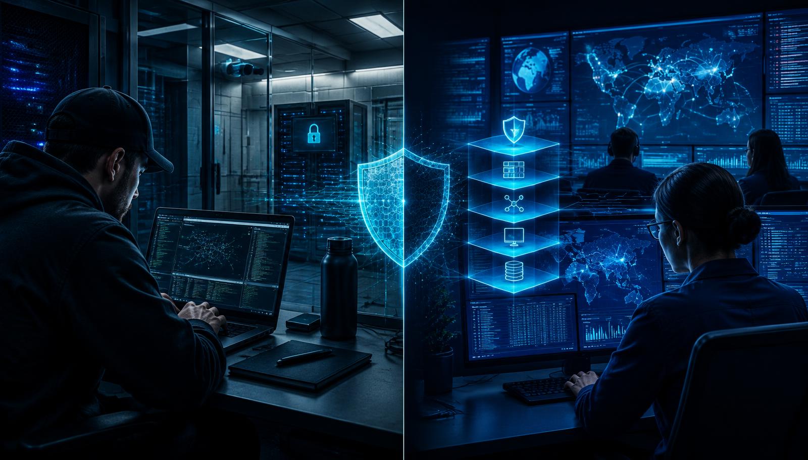 Editorial illustration for What is ethical hacking? And how it differs from cyber security